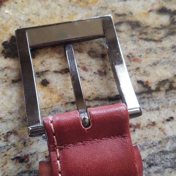 BACHRACH brown leather belt - Picture 8 of 9